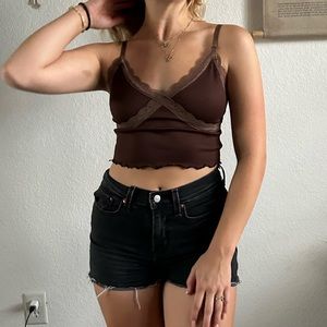 Cute Brown tank